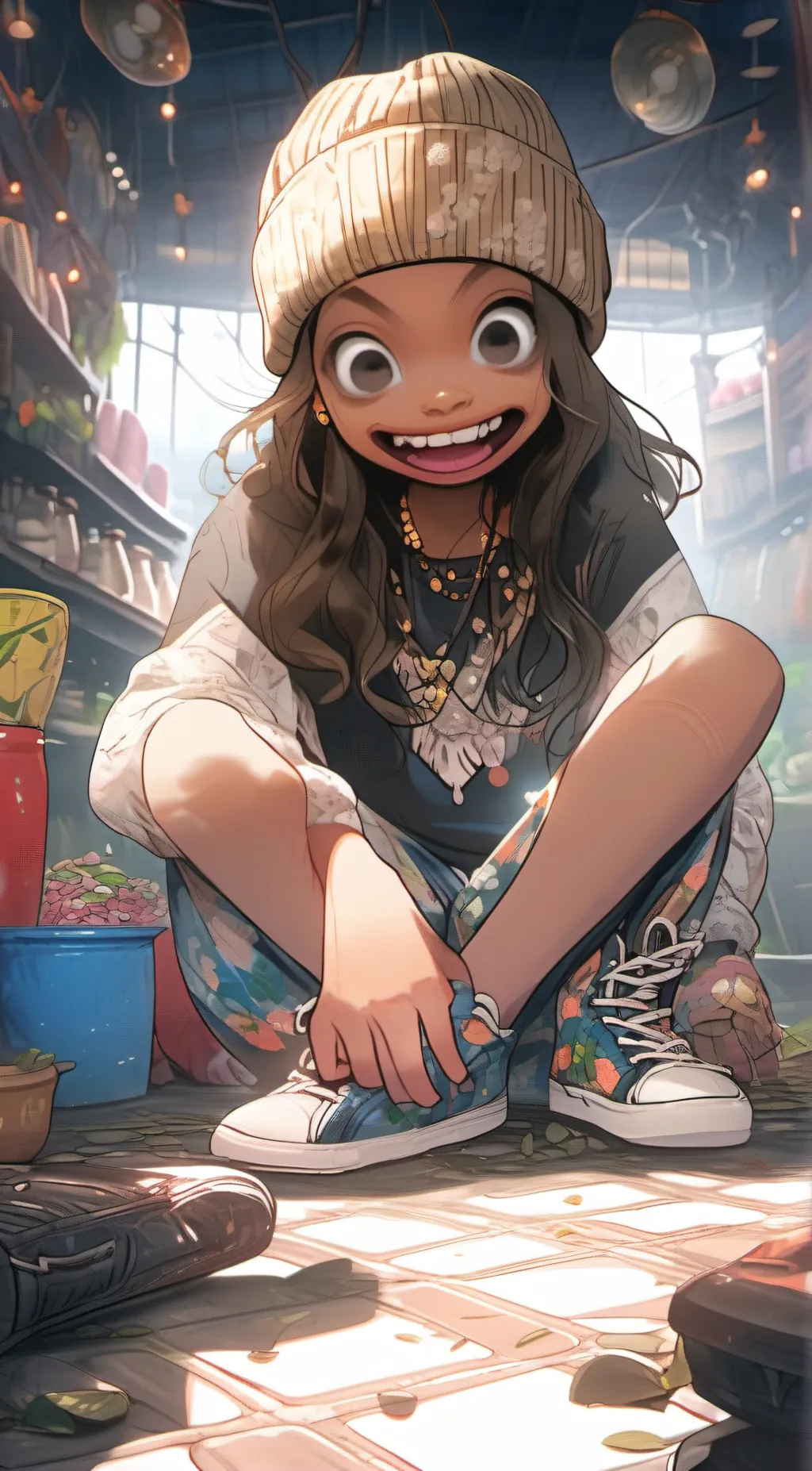 ai character: Sophie background