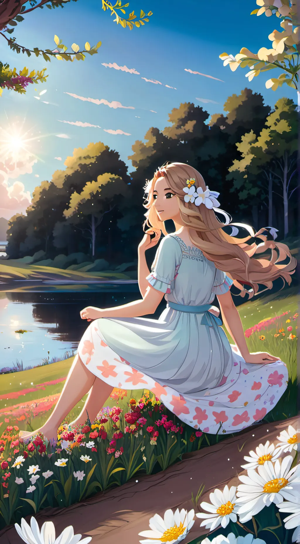 ai character: Amelia background