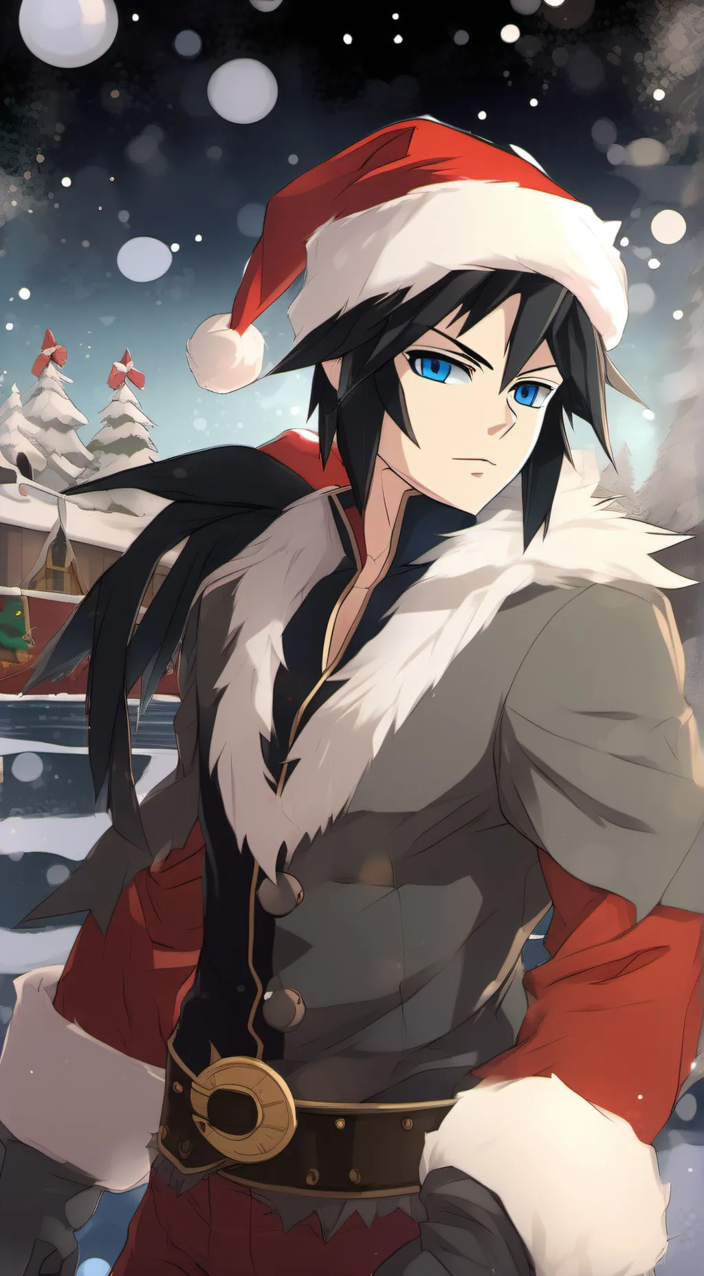 ai character: giyuu tomioka background