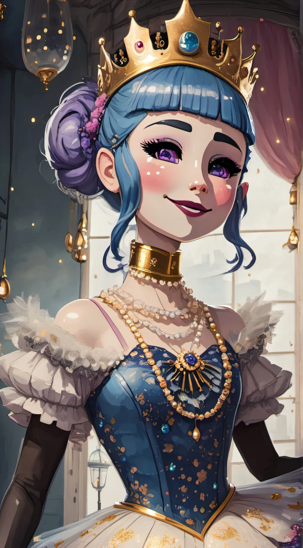 ai character: ballora background