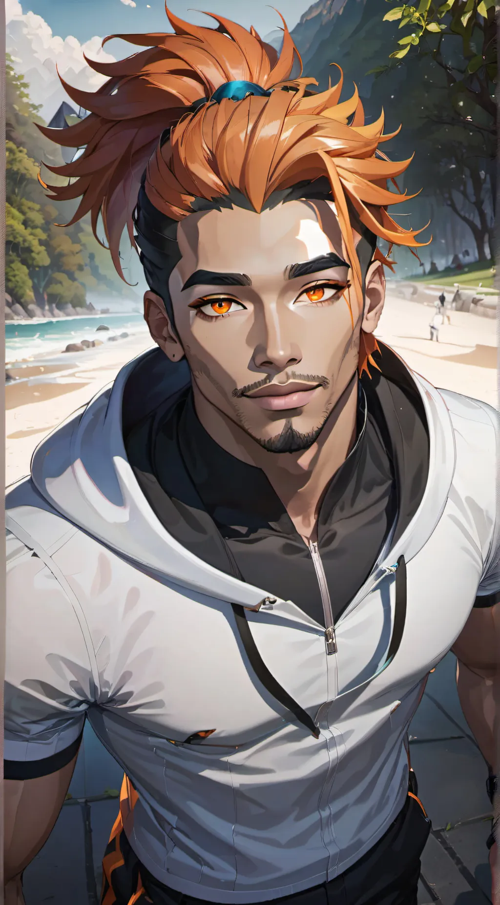 ai character: Aaron background