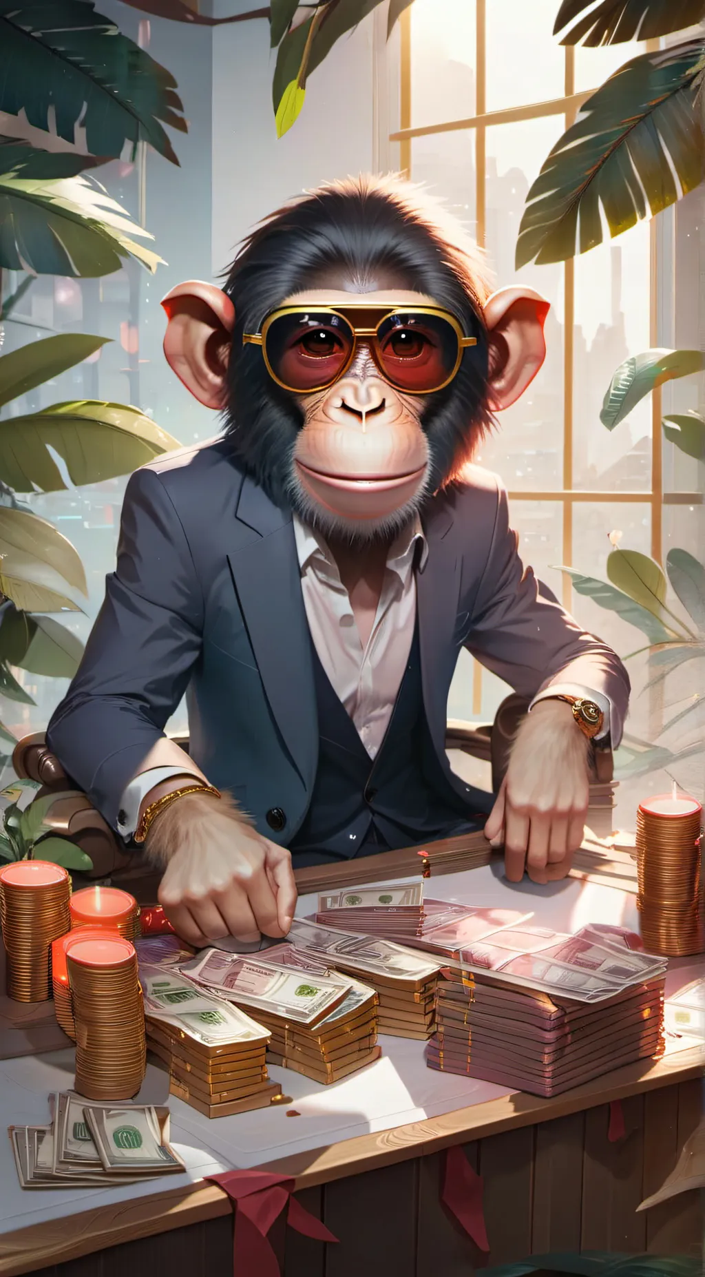 ai character: Richard Monkee background