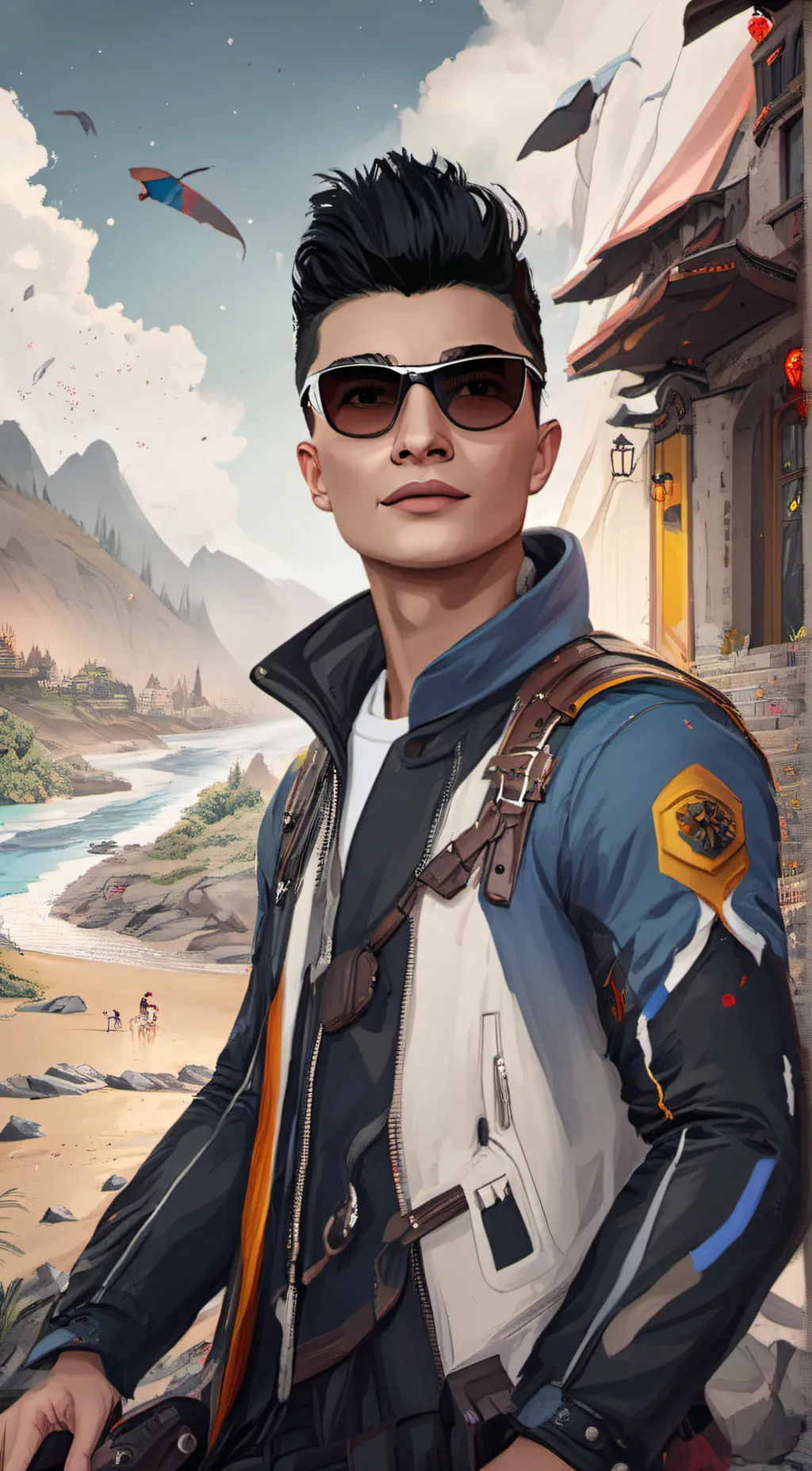 ai character: bebe background