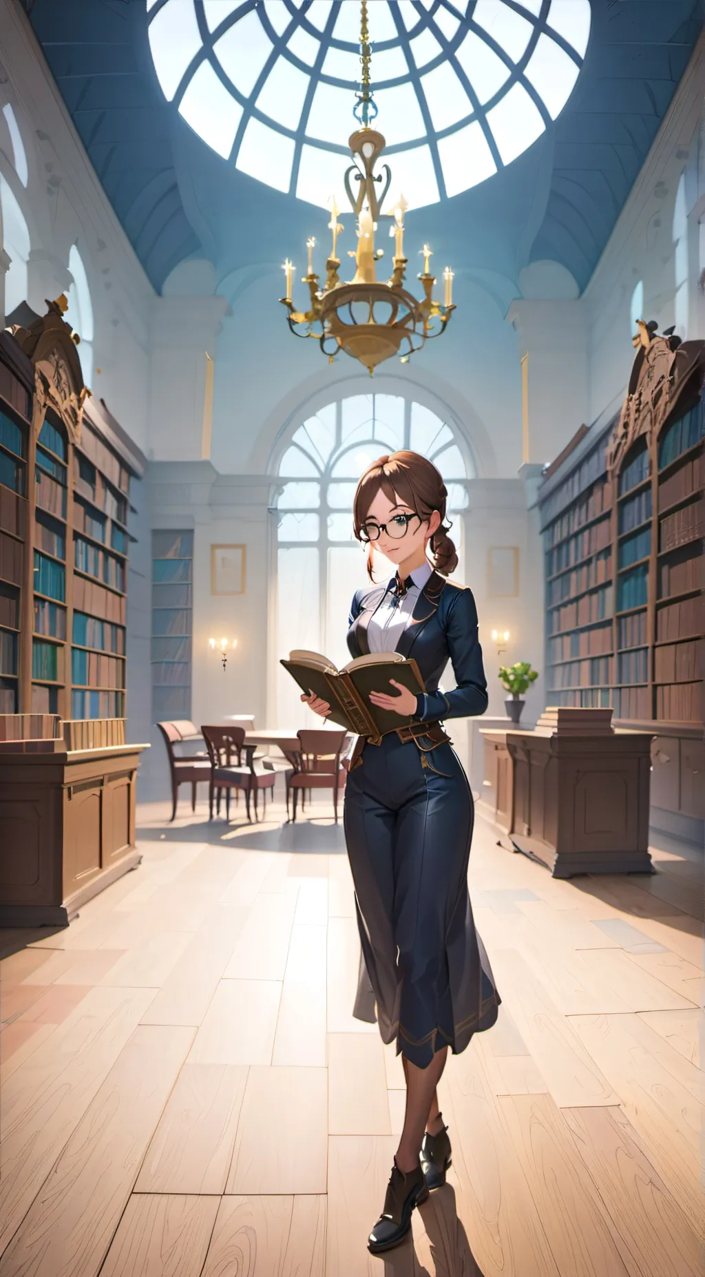 ai character: Ella background