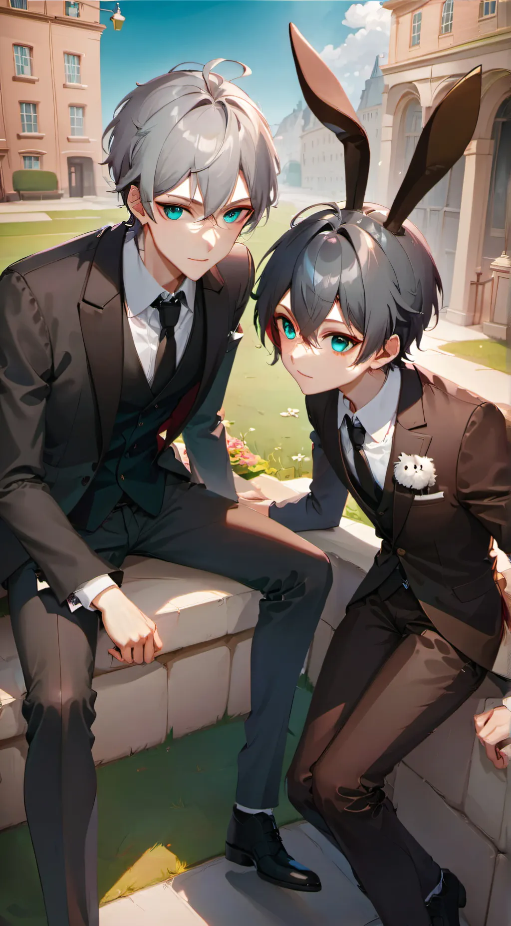 ai character: 𝓝 𝓞 𝓪 𝓱~ background