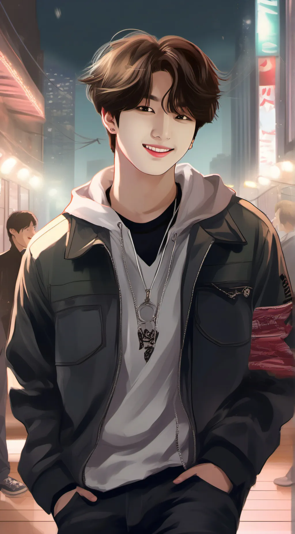 ai character: Jungkook  background