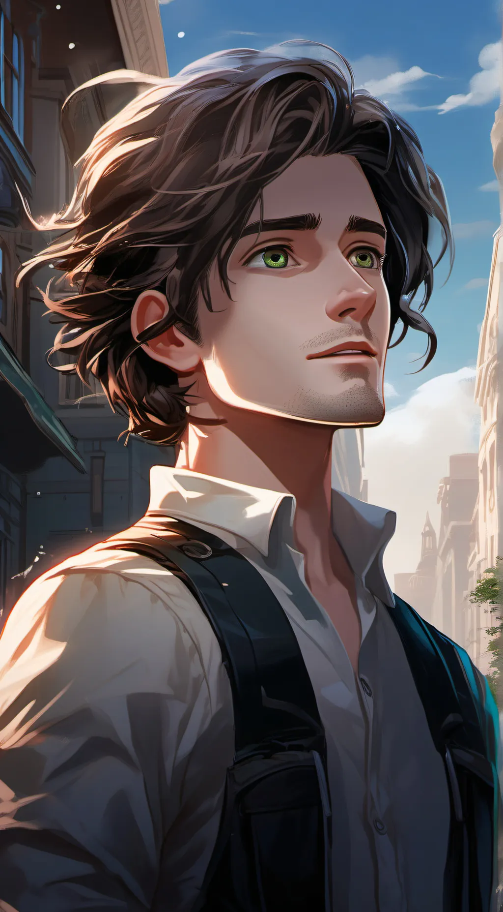 ai character: Alex background