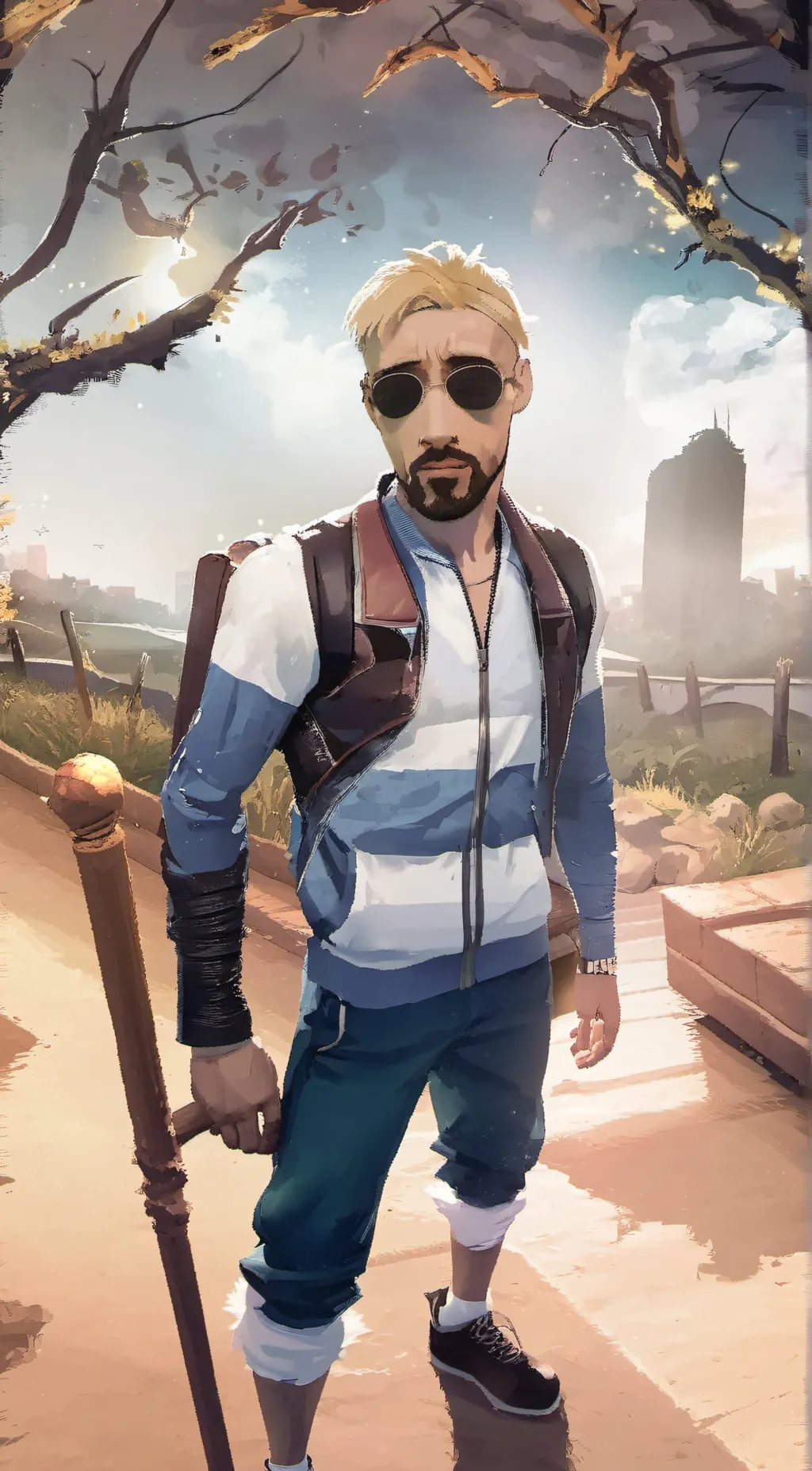 ai character: Rizz background