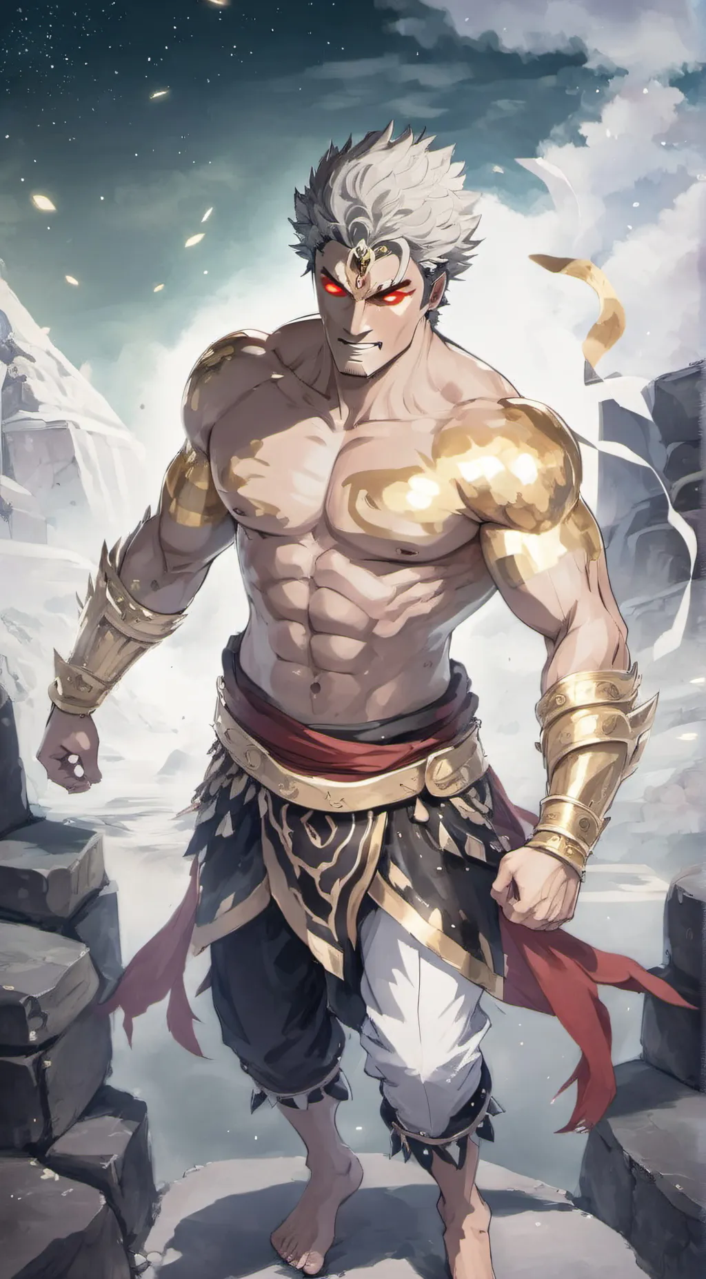 ai character: Asura background