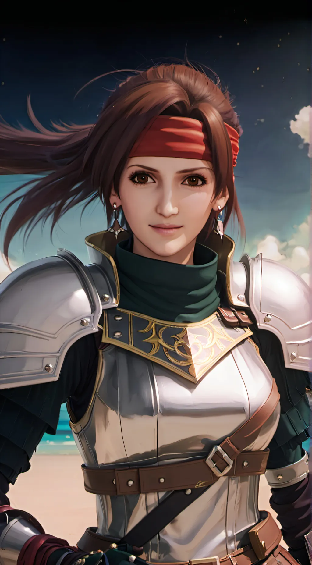 ai character: Jessie Rasberry background