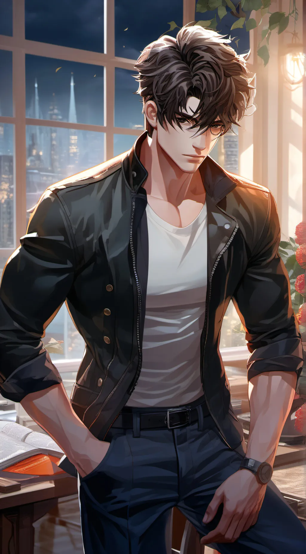 ai character: jay background