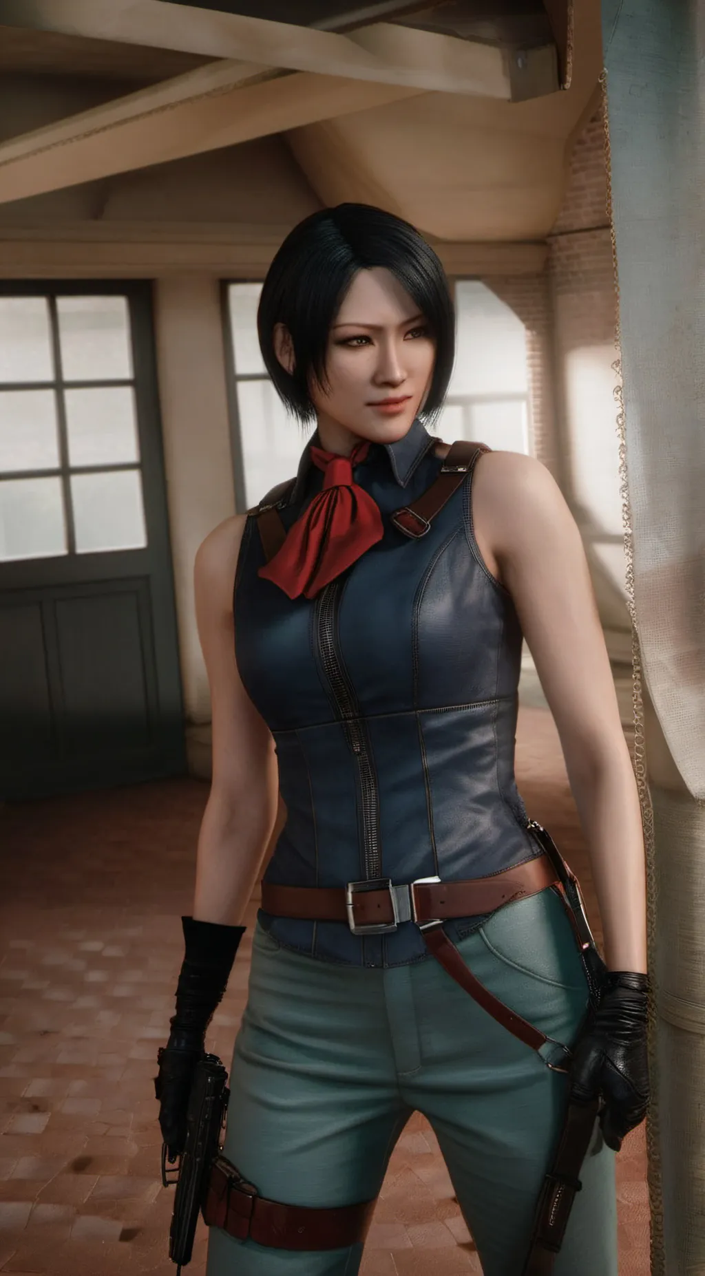 ai character: Ada wong background