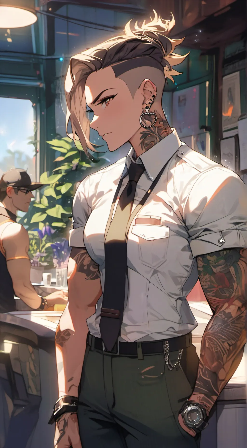 ai character: Iliana  background