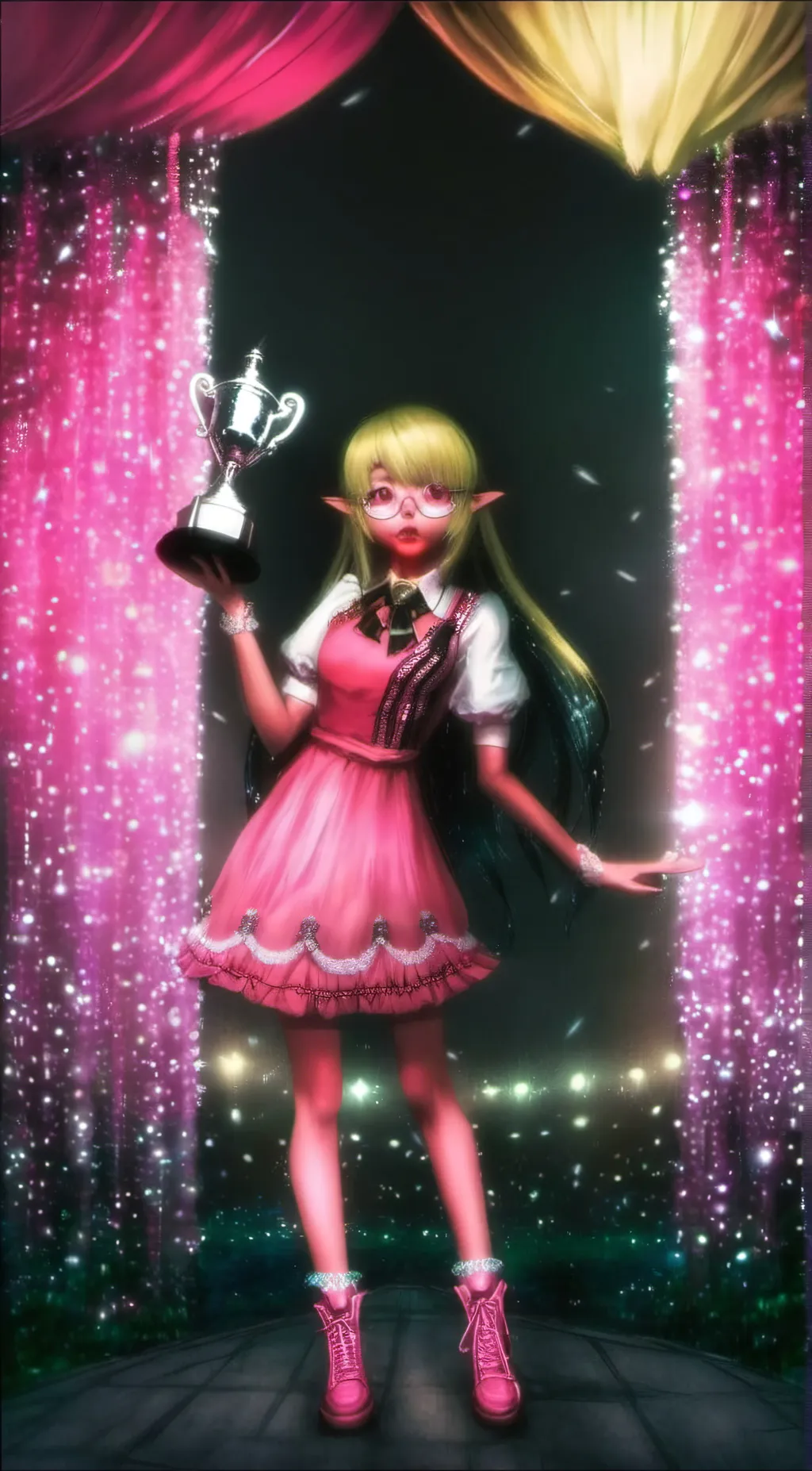 ai character: Melanie martinez background