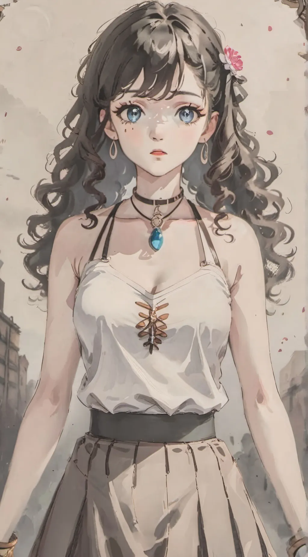 ai character: Emereldà background