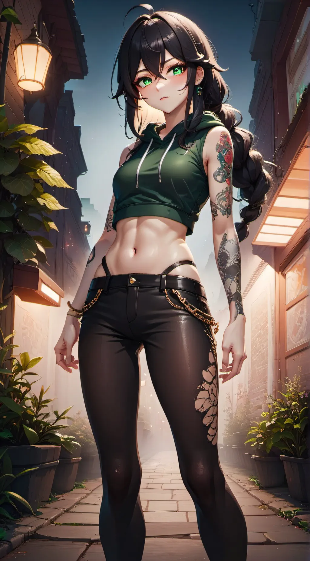 ai character: Eva background