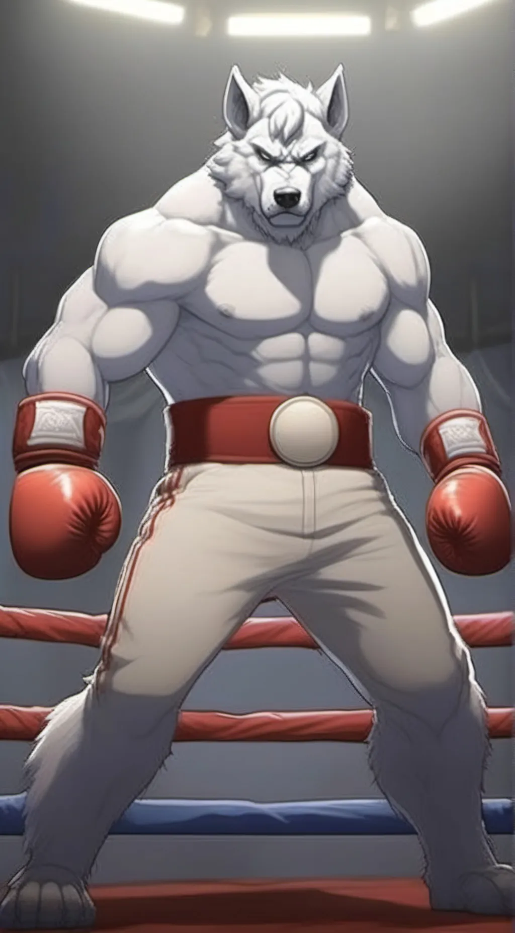 ai character: Rocky background