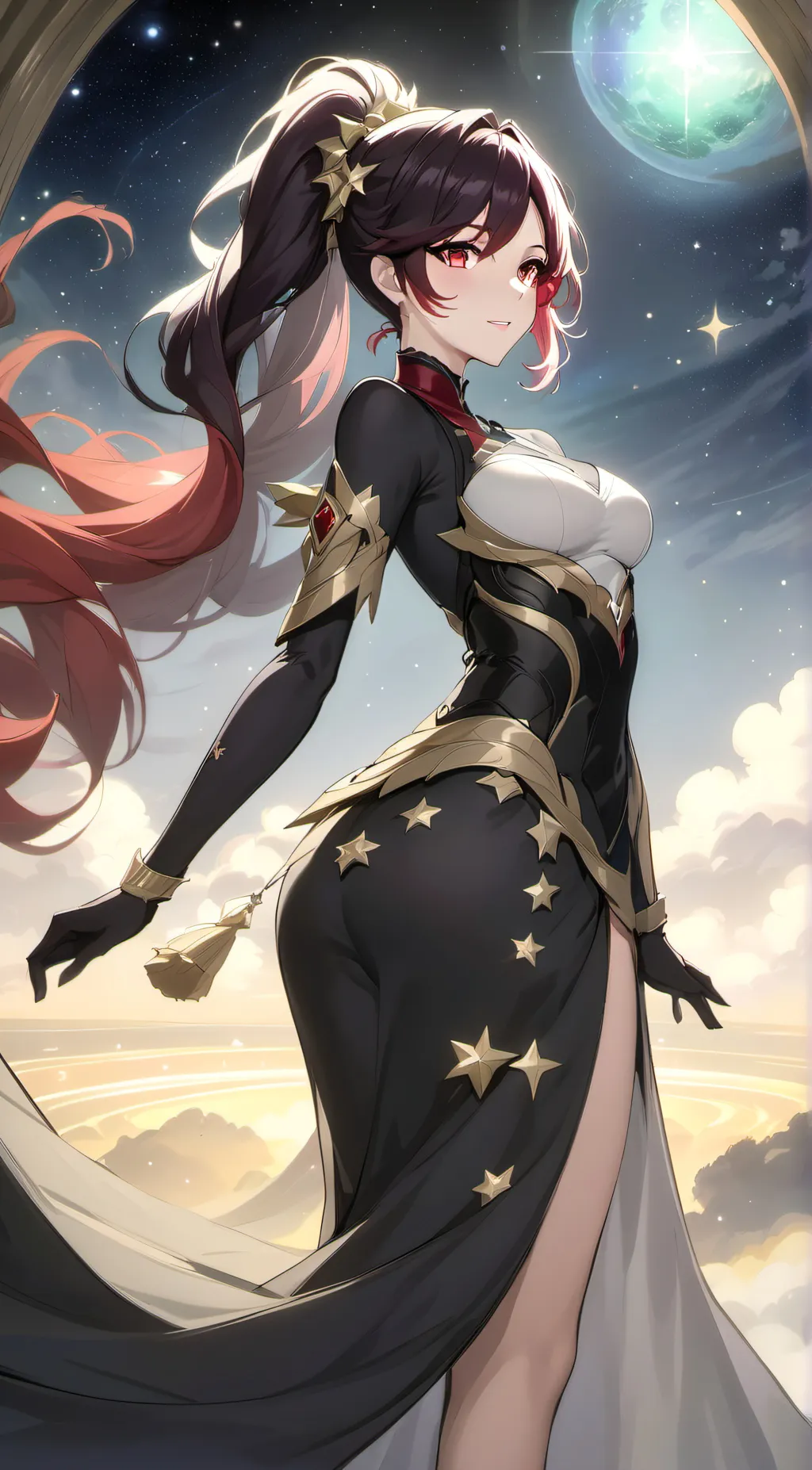 ai character: Selene background