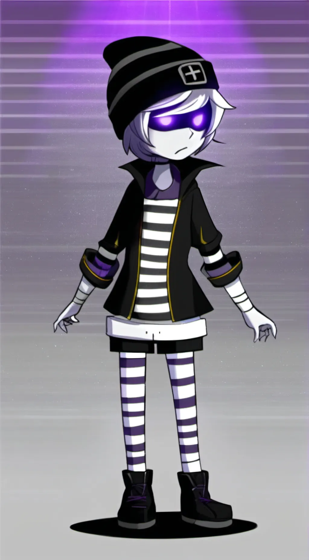 ai character: uzi background