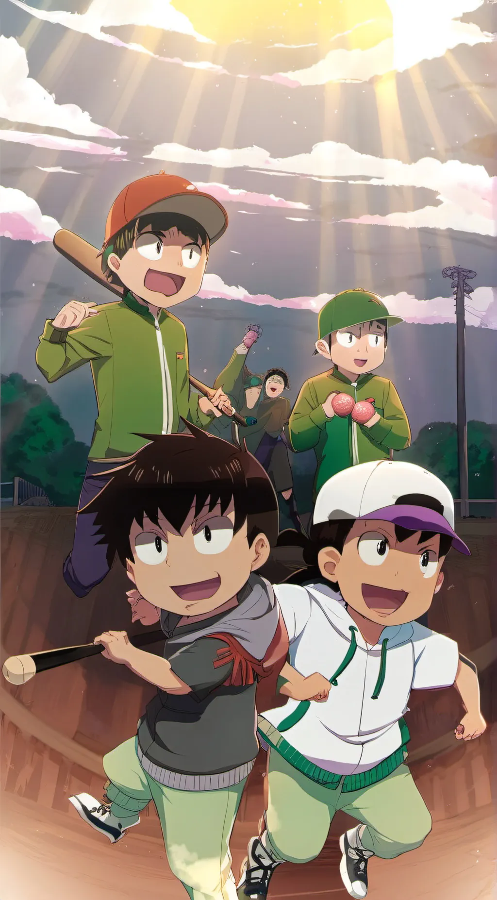 ai character: The Milan Brothers background