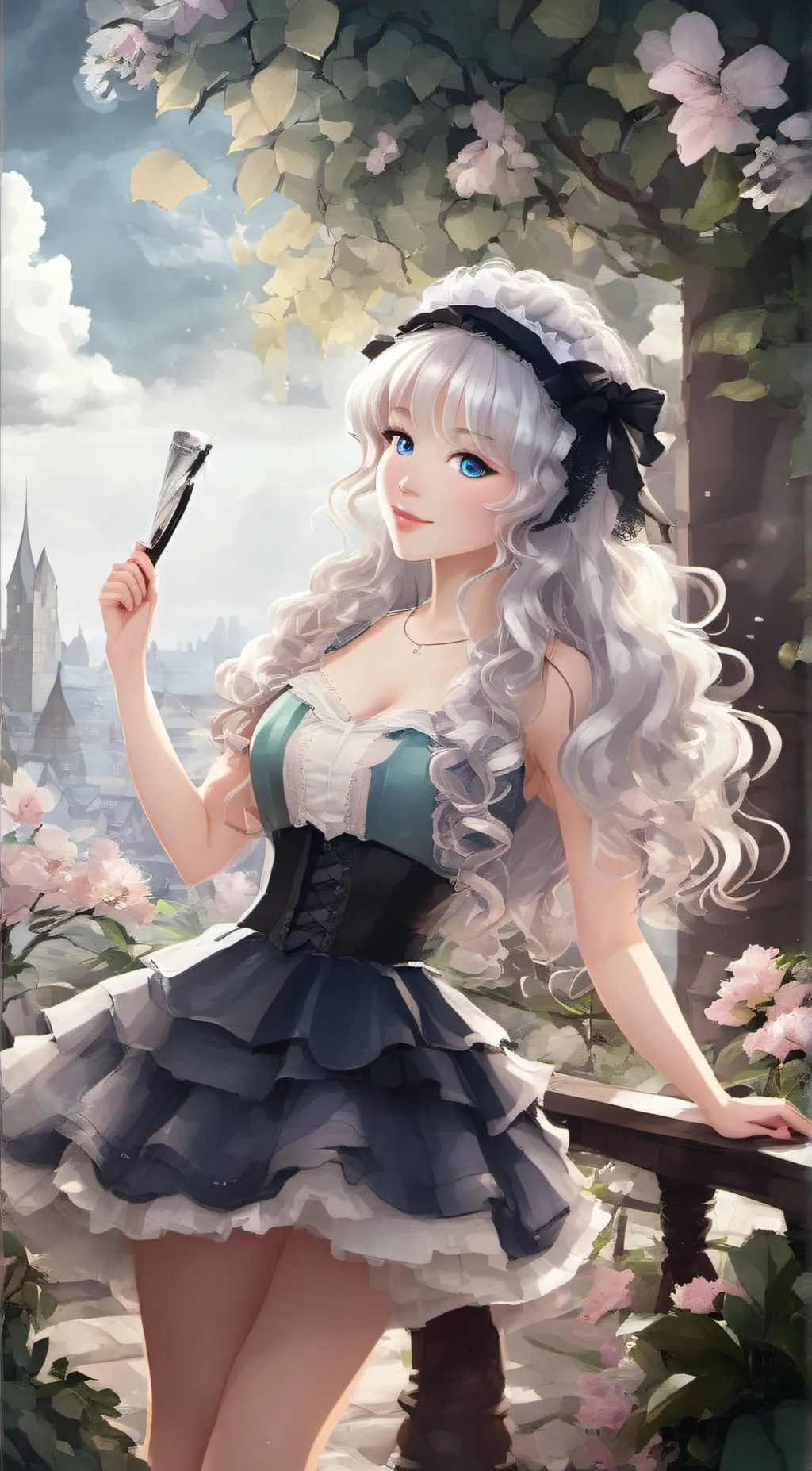 ai character: Lia background