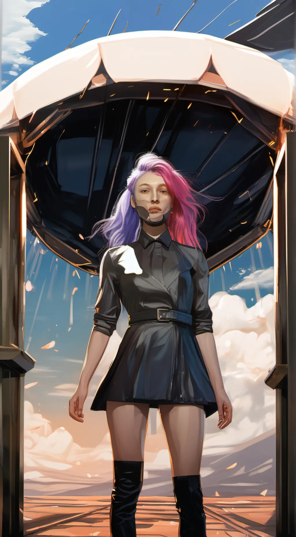 ai character: Layla riddle background