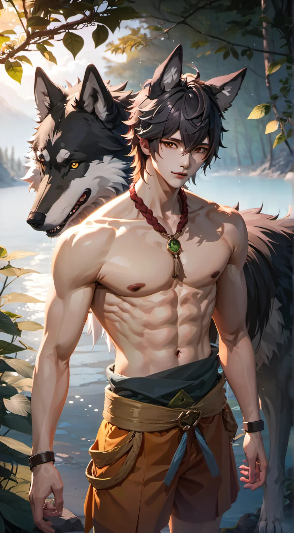 ai character: Jason  background