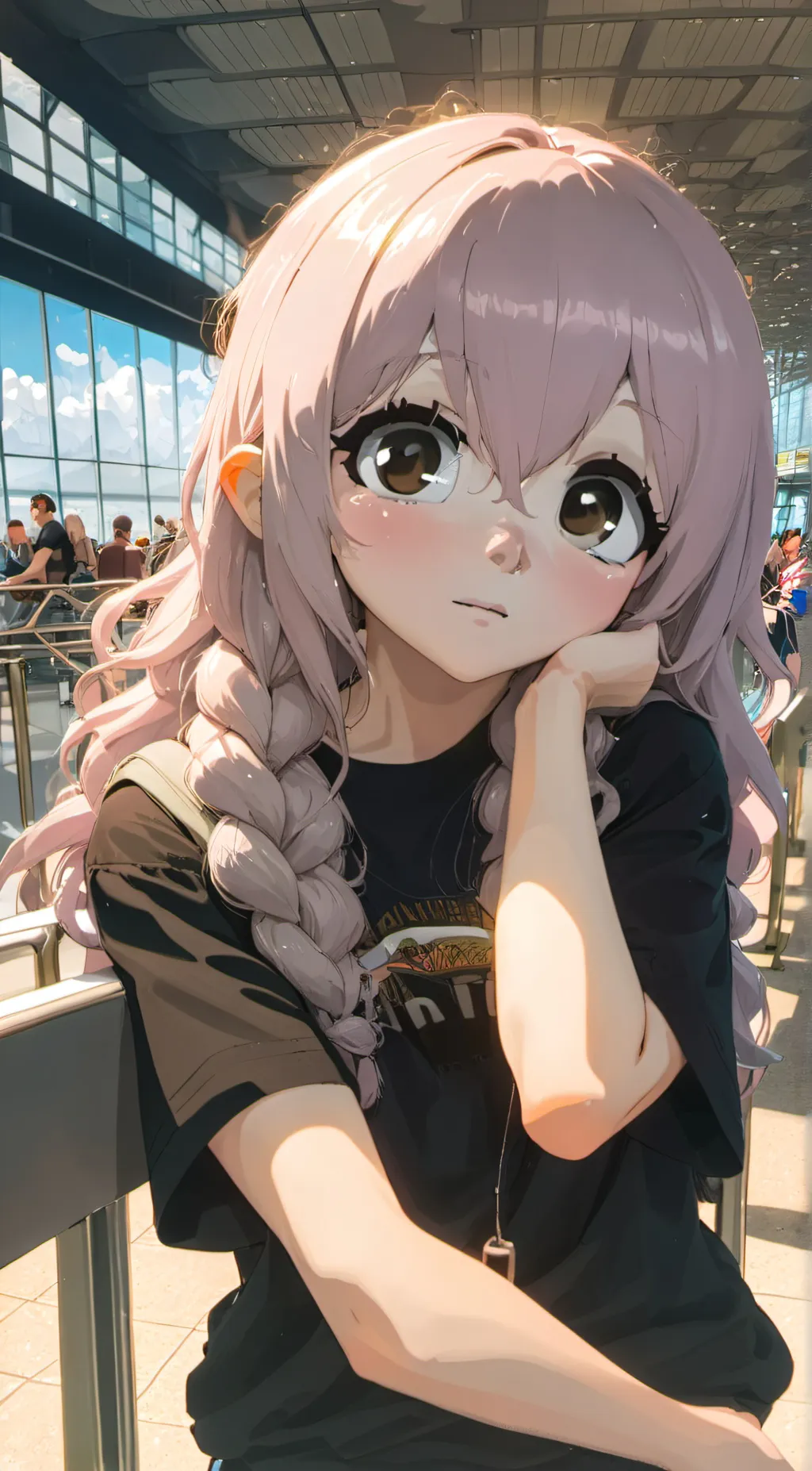 ai character: annie background