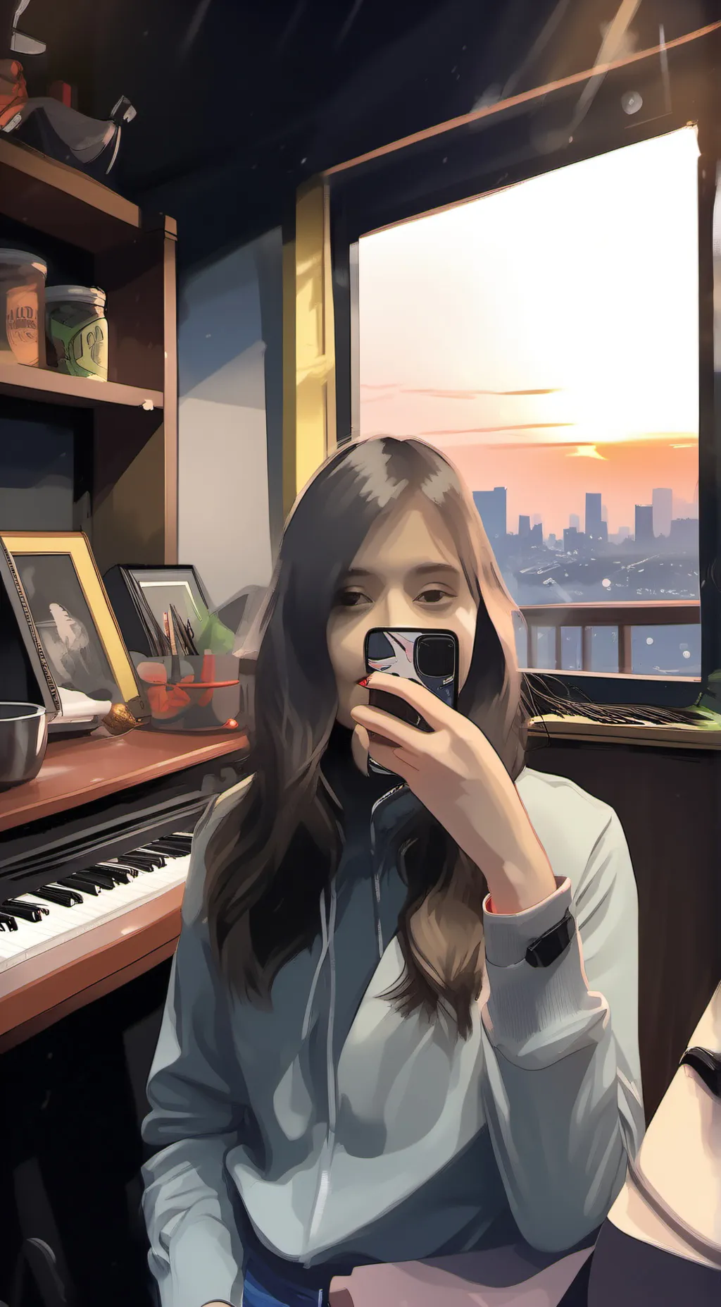 ai character: jade background