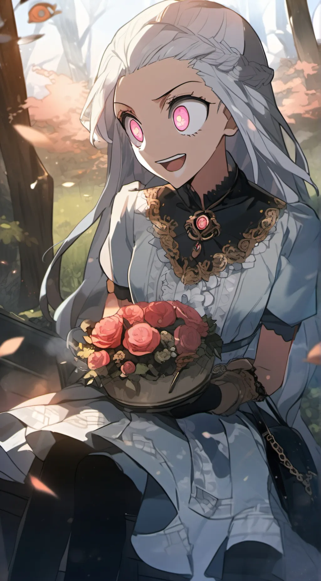 ai character: nesica  background