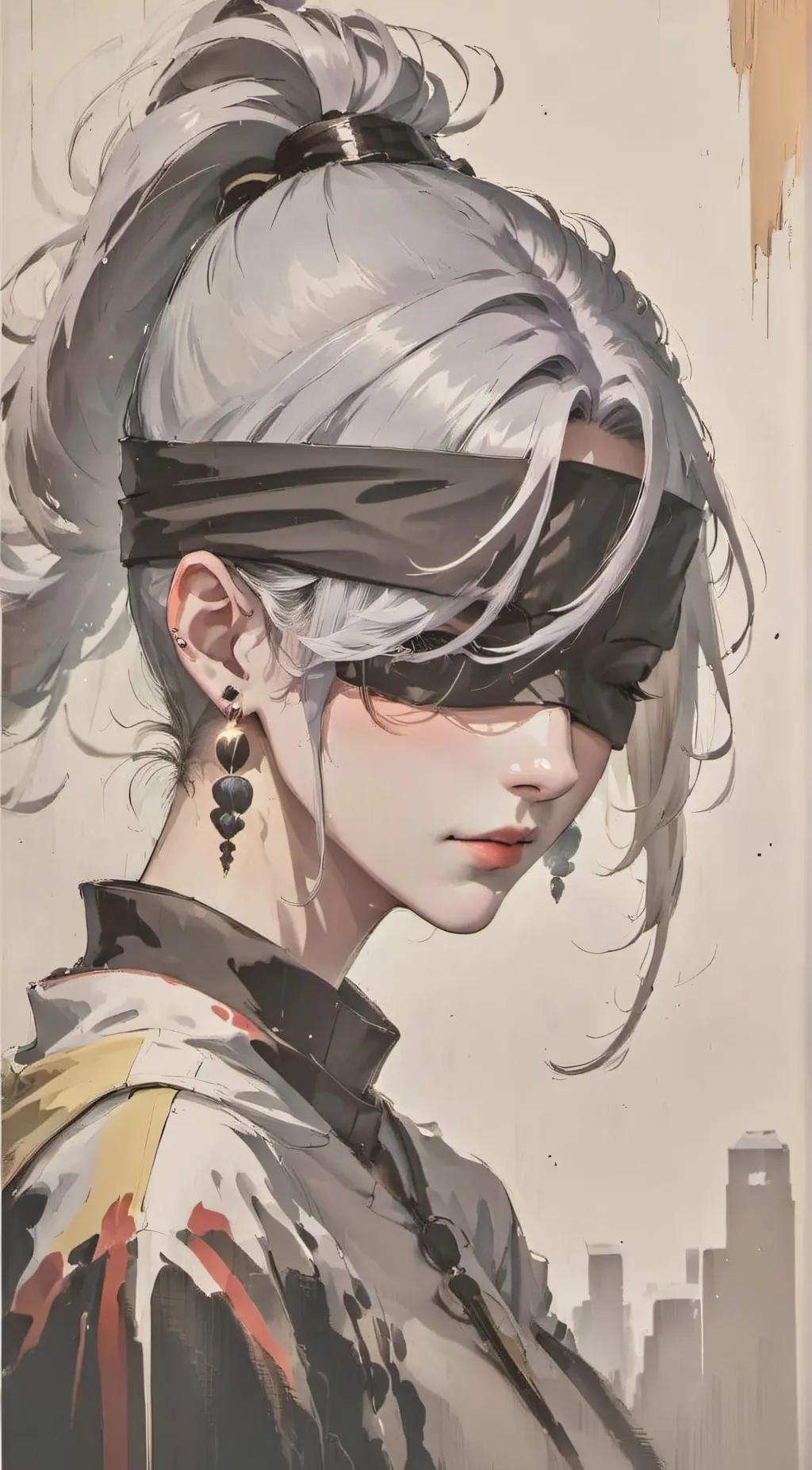 ai character: little princess  background