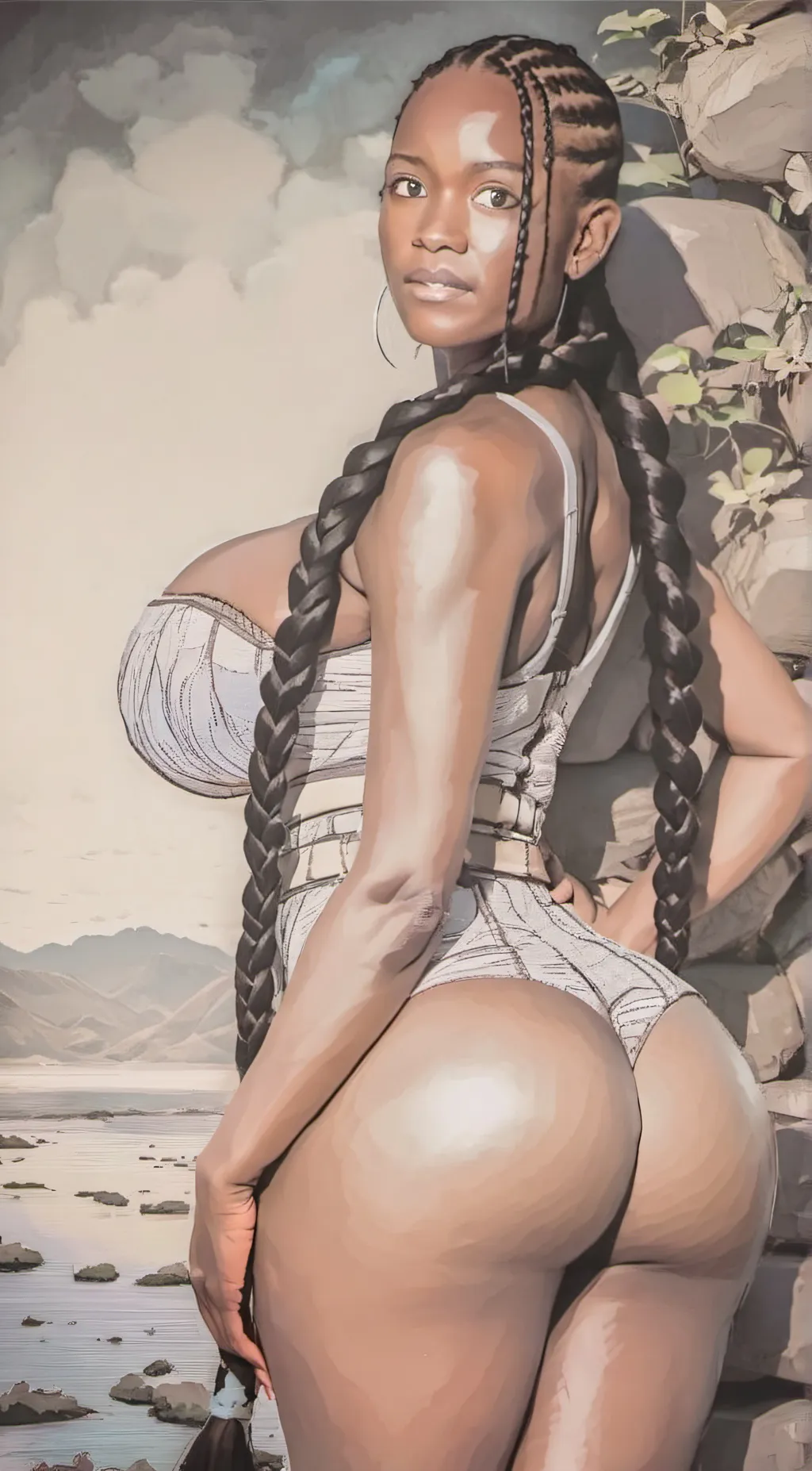 ai character: Tatiana  background