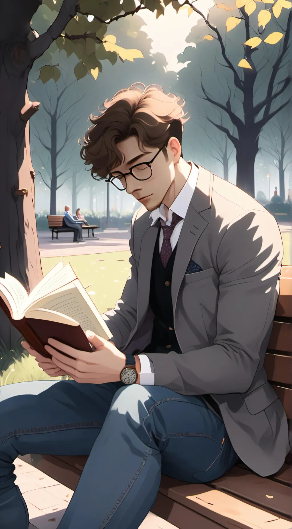 ai character: Kristian  background