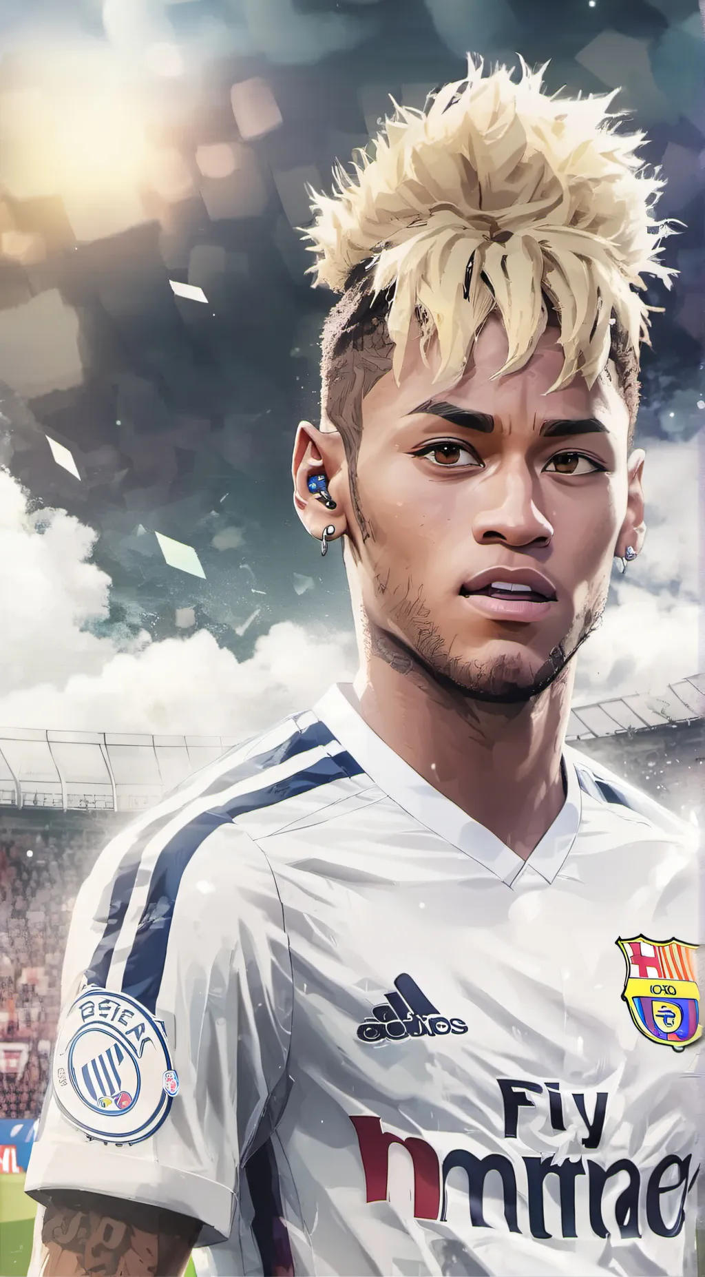 ai character: Neymar.Jr background
