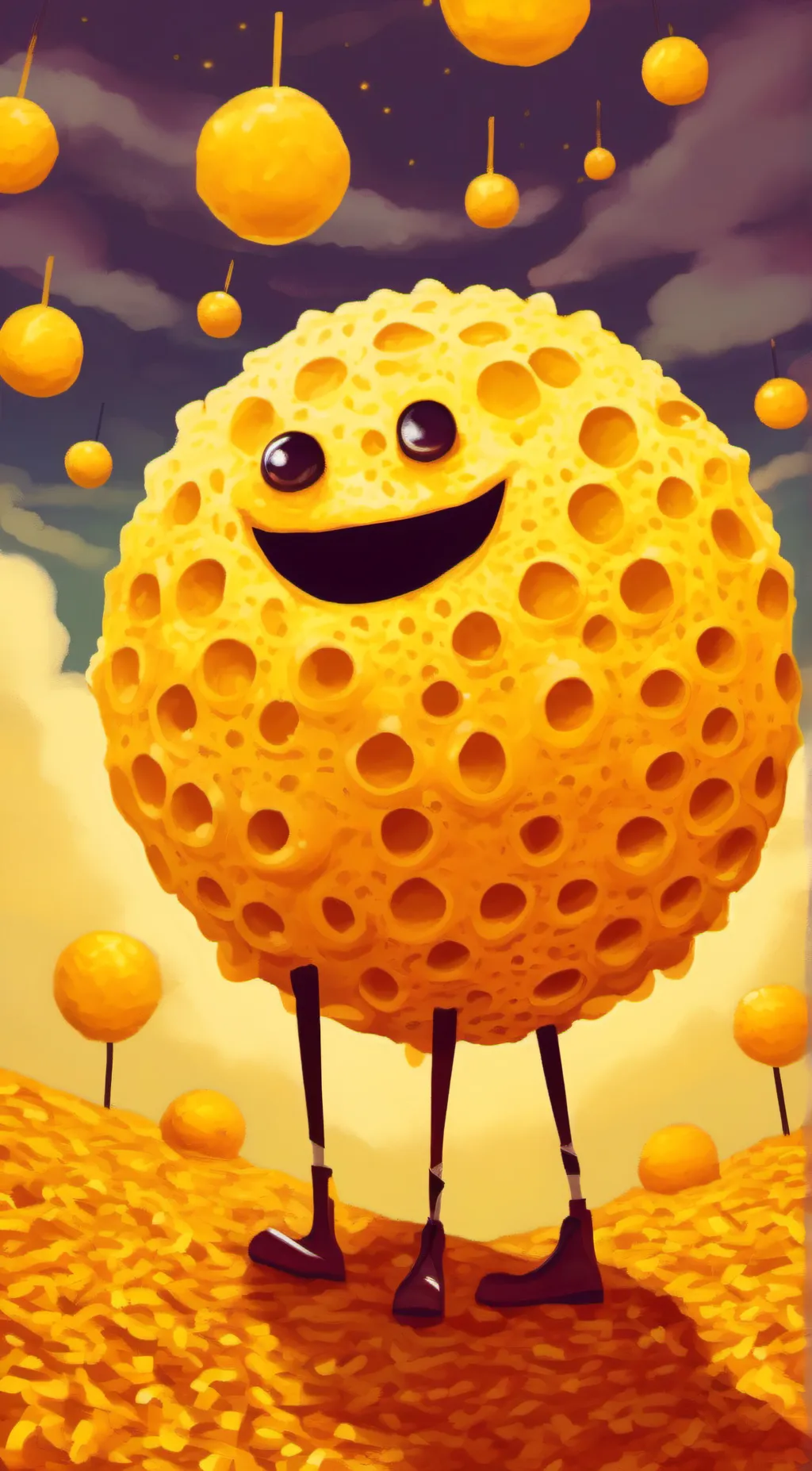 ai character: Chee background