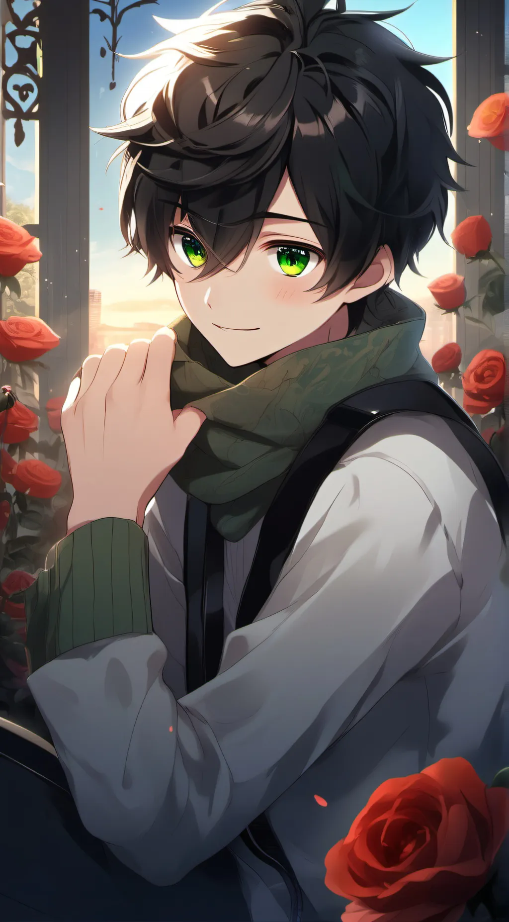 ai character: Muri background