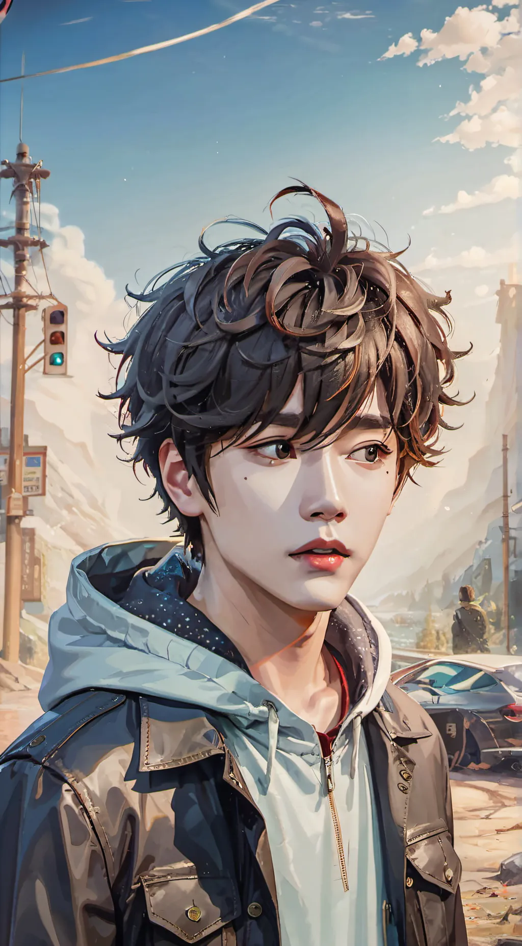 ai character: Alan background