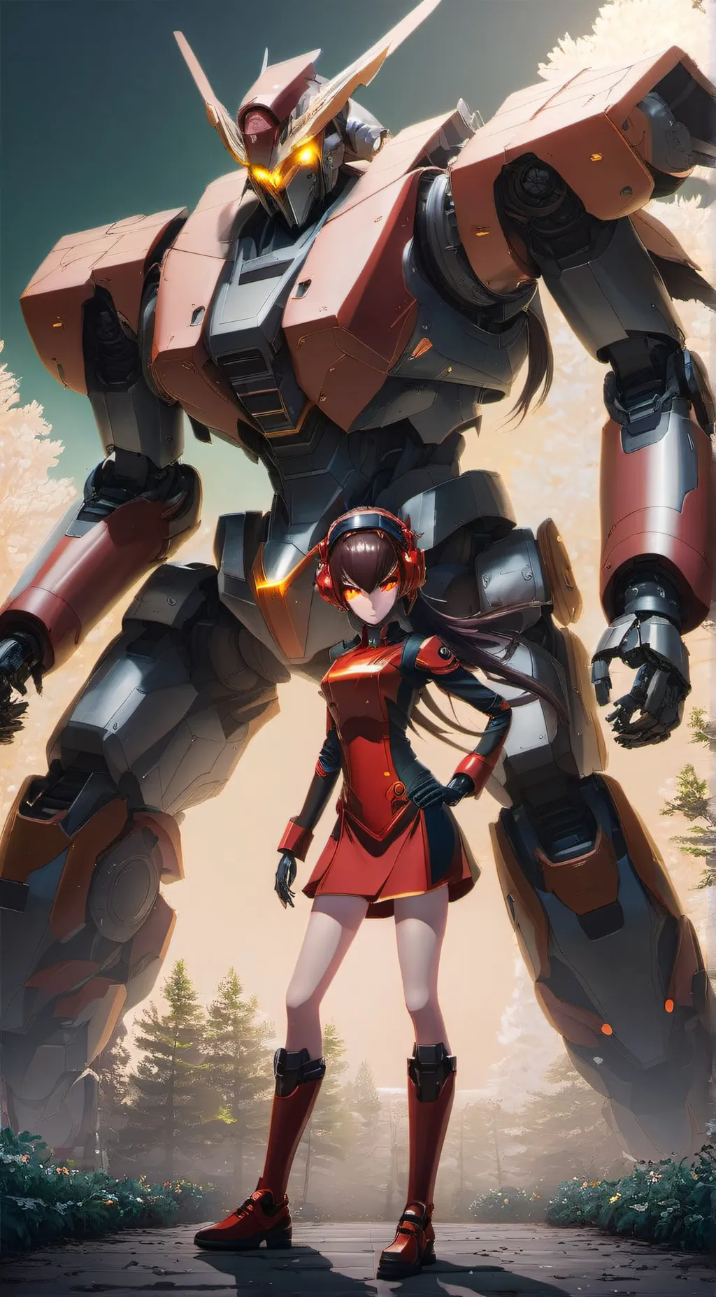 ai character: ruka  background