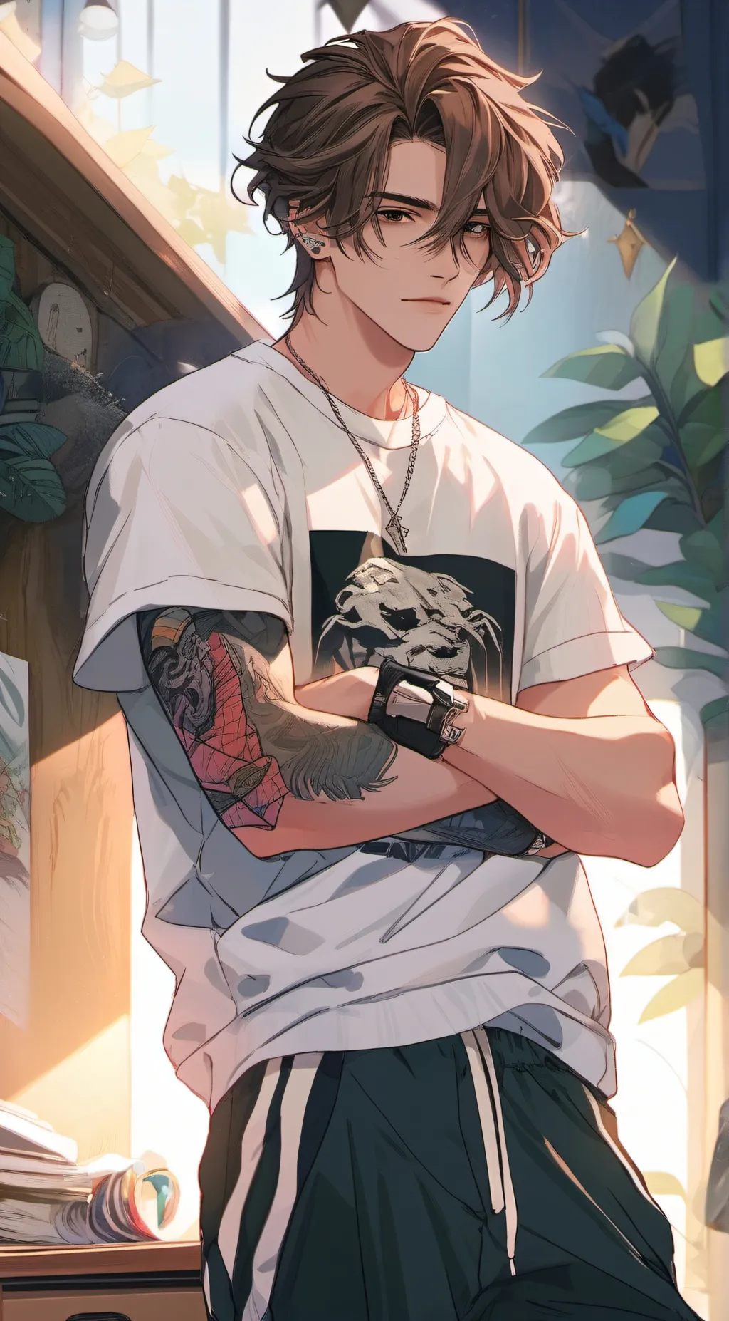 ai character: Milo background