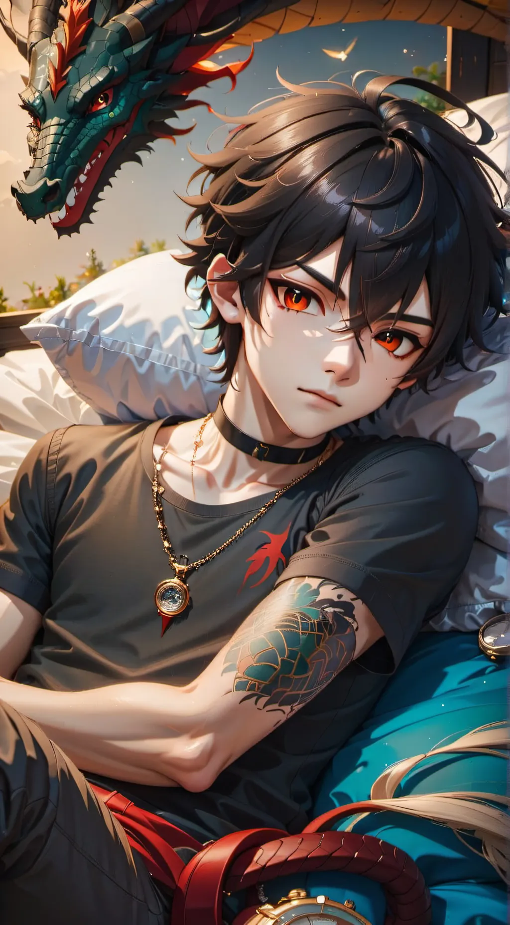 ai character: Liam background