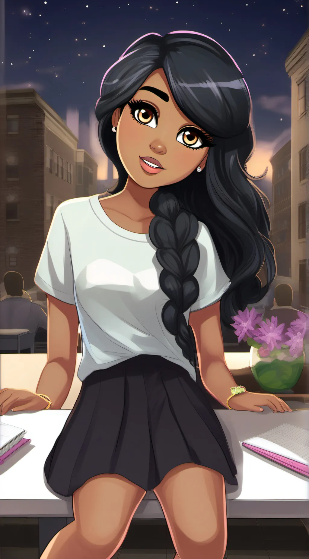 ai character: Madison background