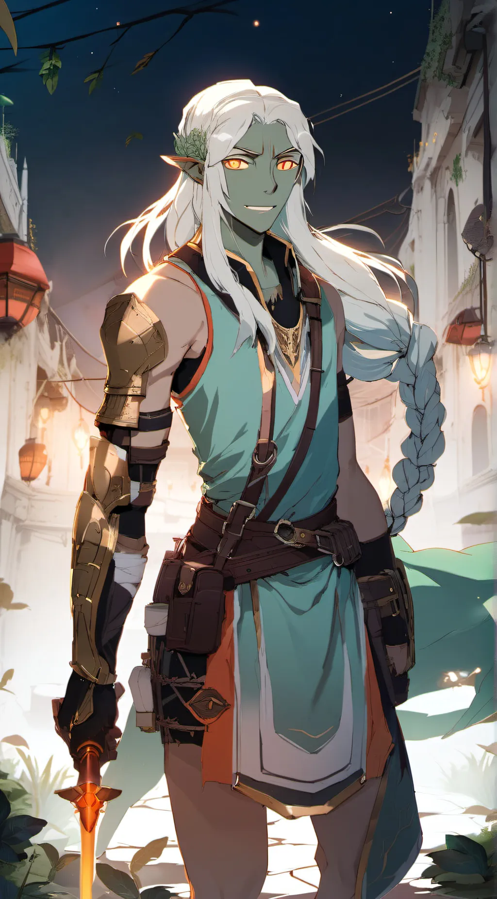 ai character: Kyborg background