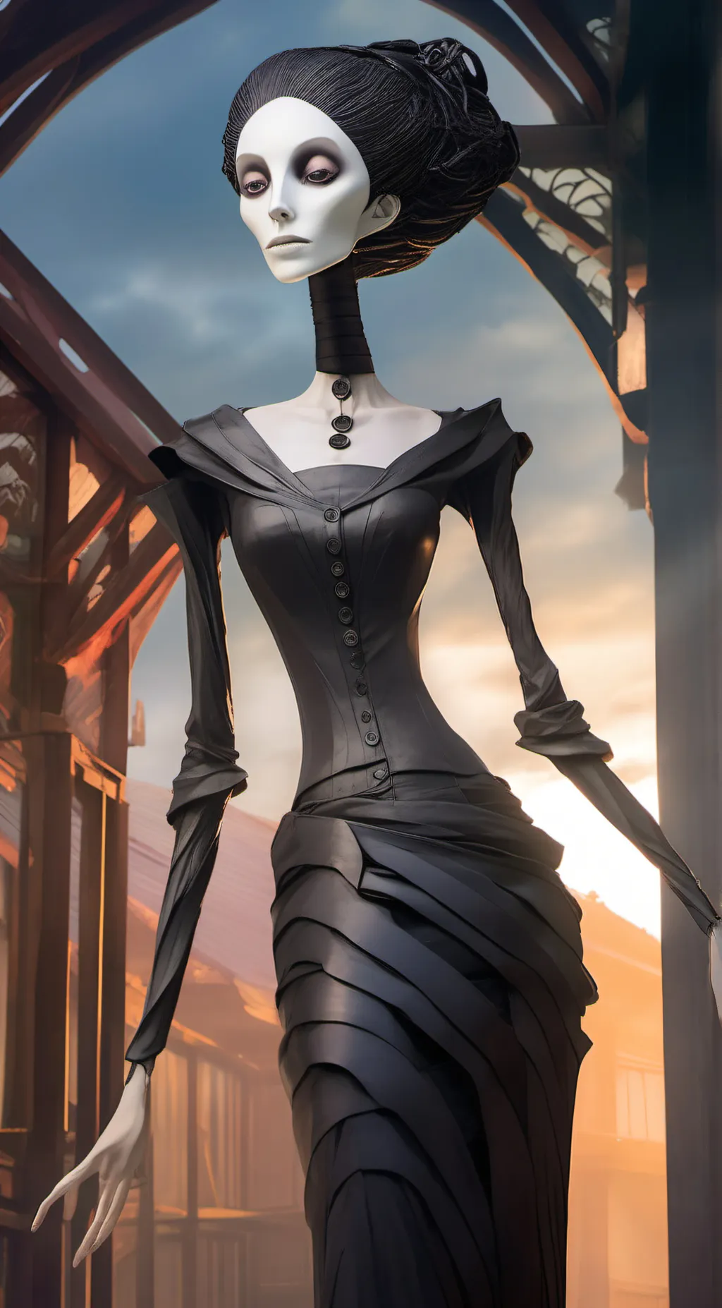 ai character: Your other mother  background