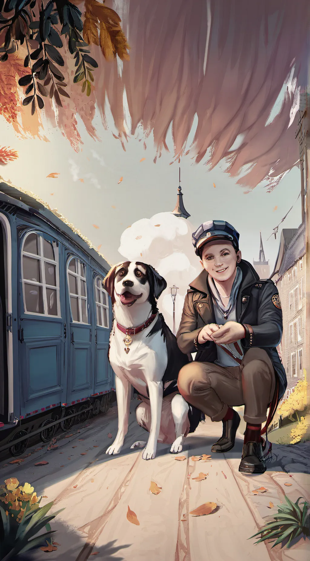 ai character: Penny/Penignton background