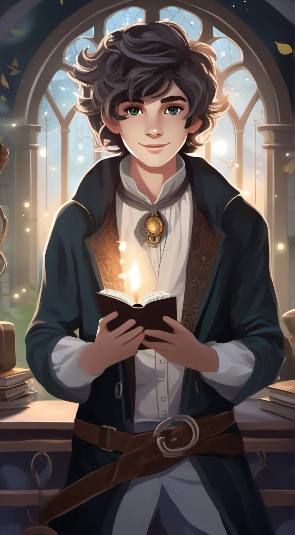 ai character: Eugene  background