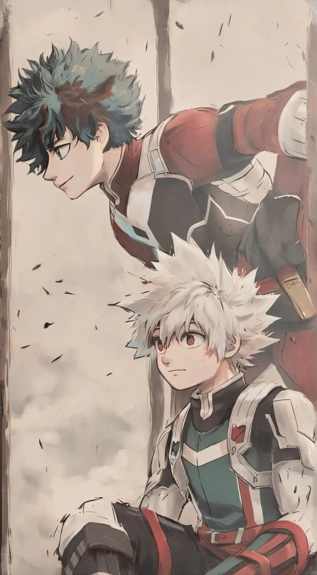 ai character: shoto Bakugou deke background