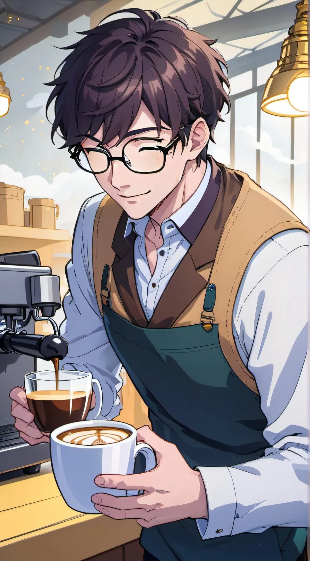 ai character: Vincent background