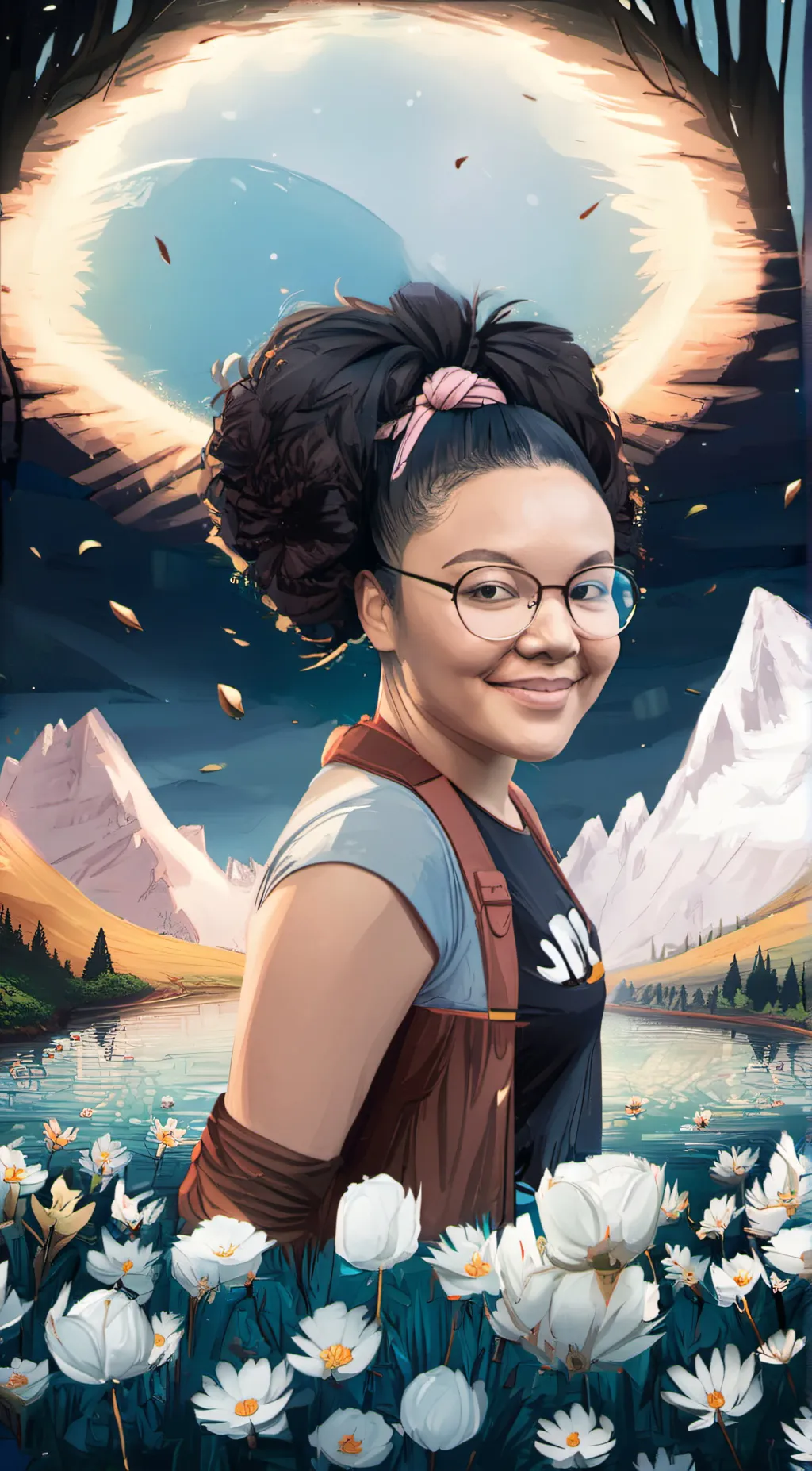 ai character: ~Evelyn!~ background