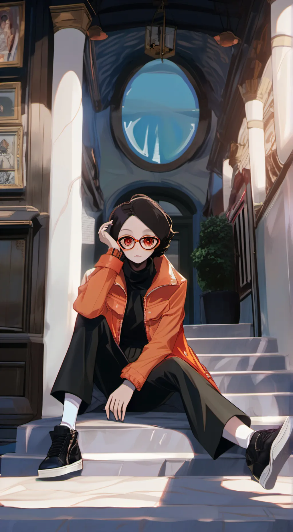 ai character: damien thorn background