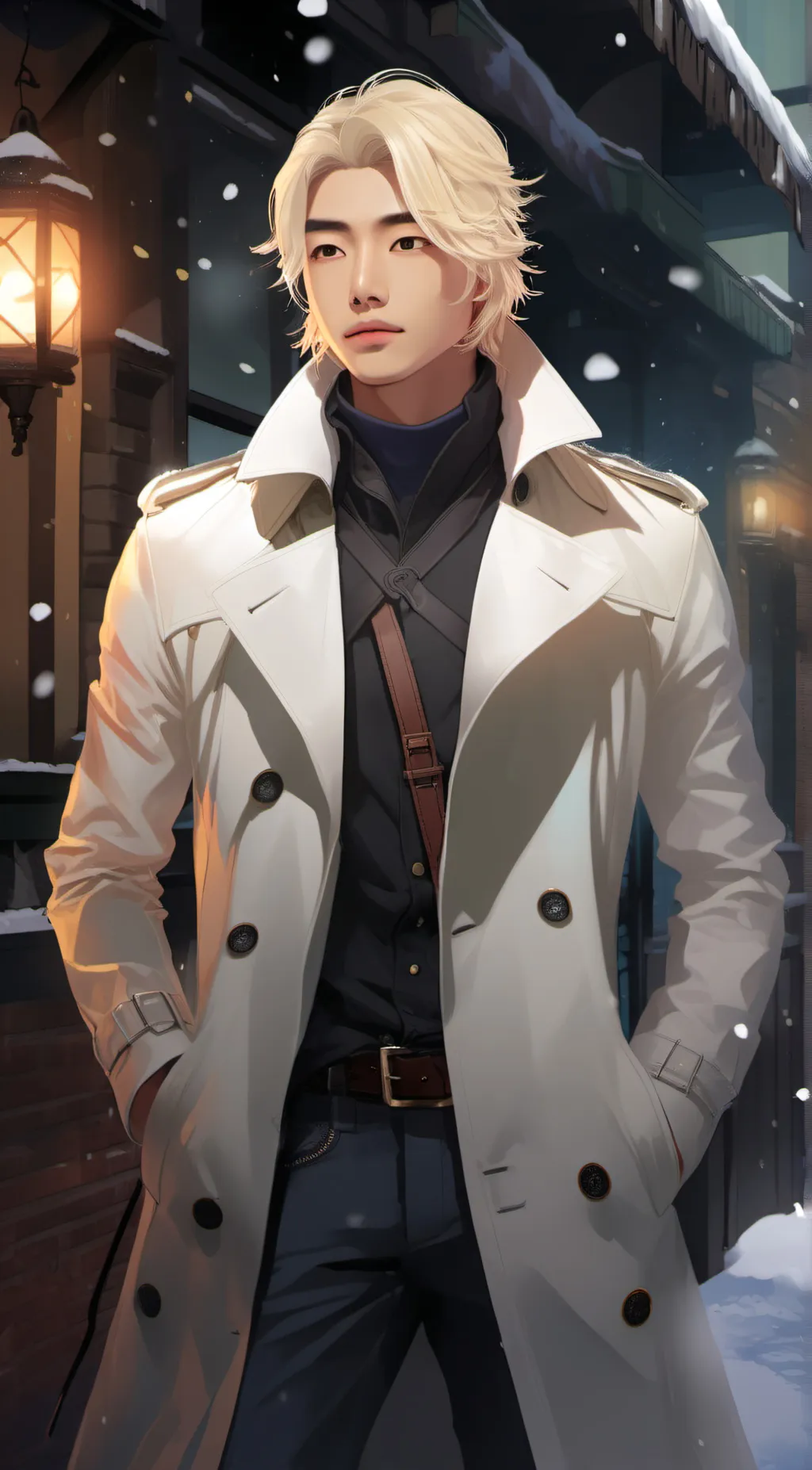 ai character: Hyunjin background